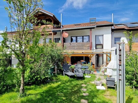 Reizvolles Reihenmittelhaus mit Bergblick und Südgarten