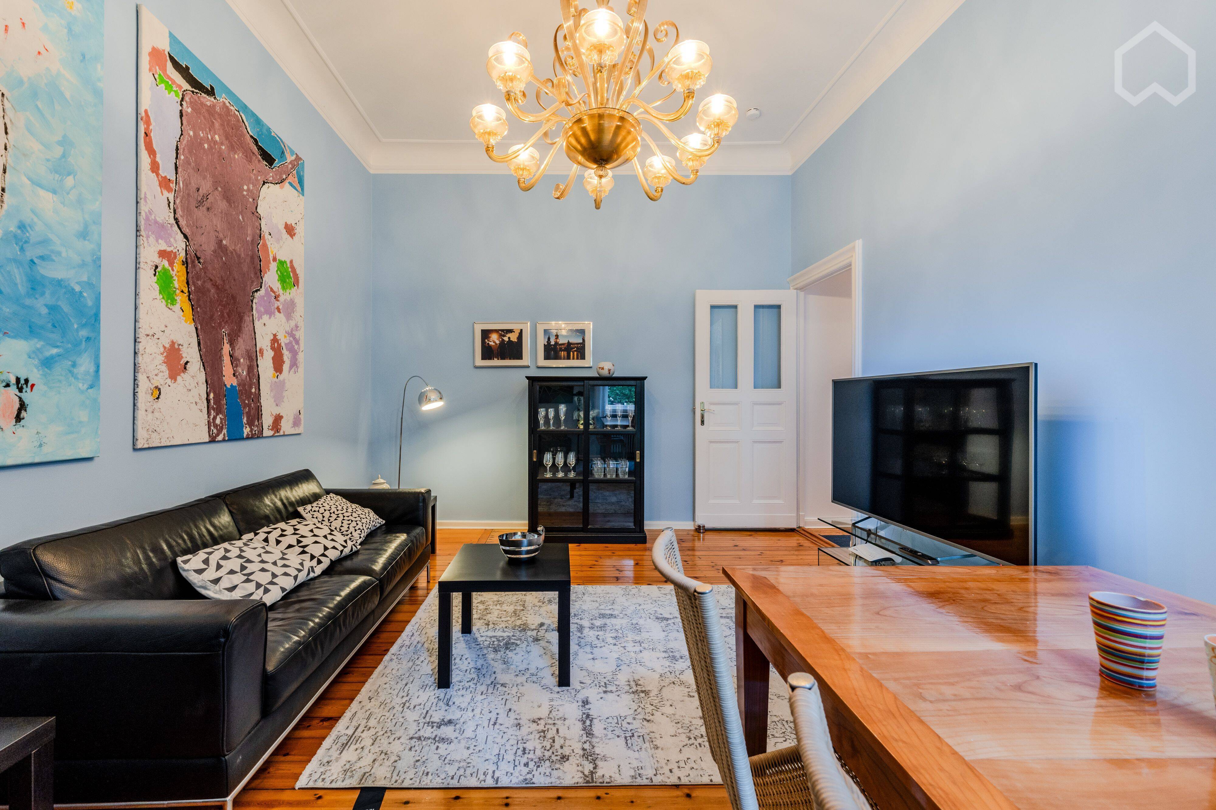 Majestätische 3-Zimmer-Wohnung in einem noblen Berliner Stadtteil Schöneberg - Foto 1