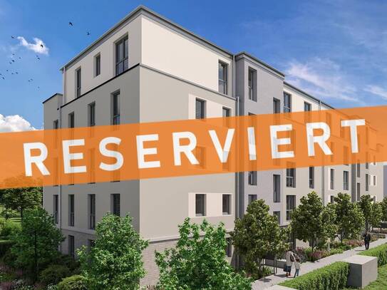 Moderner Wohnkomfort: 4 Zi. im 1. OG des Landwehr Quartiers (KfW55)