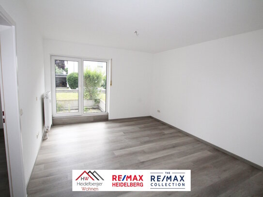 Renovierte 2 Z ETW, 43,2m², im EG mit Balkon, TG Stellplatz und Kellerabteil, in guter Lage von Leimen