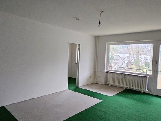 Frisch sanierte 2 Zim. Wannenbad, Balkon