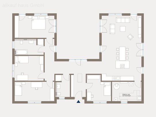 Bauen Sie Ihr individuelles Traumhaus auf diesem Grundstück