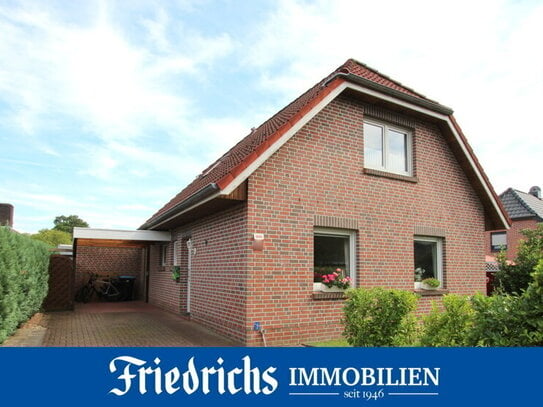 Gepflegtes Einfamilienhaus mit Garten und Carport in ruhiger Wohnlage in Westoverledingen/Papenburg