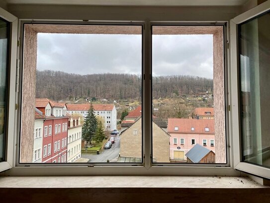 Am grünen Rand: toll geschnittene kleine 3-Zimmer-Wohnung mit Blick über die Ossietzkystraße