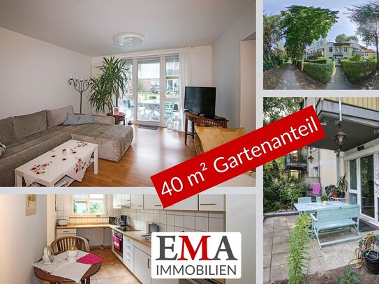 Barrierefreie Wohnung mit gemütlichem Gartenanteil