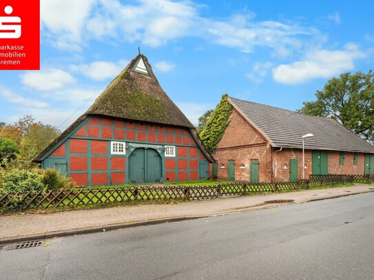 Idyllisches Grundstück mit abrissreifem Bauernhaus in gewachsener Lage von Loxstedt-Bexhövede