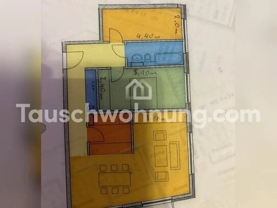 [TAUSCHWOHNUNG] 3 Raum Wohnung