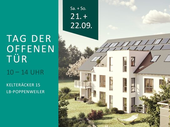 Wunderschöne 2,5 Zimmer Wohnung mit eigenem Garten!