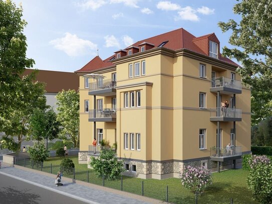 * Erstbezug nach Sanierung in Blasewitz - moderne 2 - Raumwohnung in schöner Lage mit Balkon *