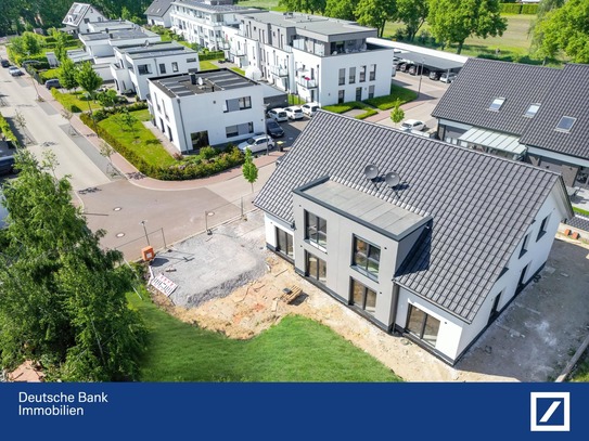 Moderne Doppelhaushälfte in der beliebten Klimaschutzsiedlung "In den Emswiesen" in Rietberg-City!