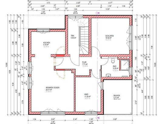 Kernsanierte Wohnung nahe Klinikum