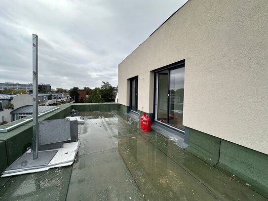 Erstbezug! 2-Zi Neubauwohnung mit Balkon ~ Stadtnah ~ TG-Stellplatz ~ Aufzug uvm.