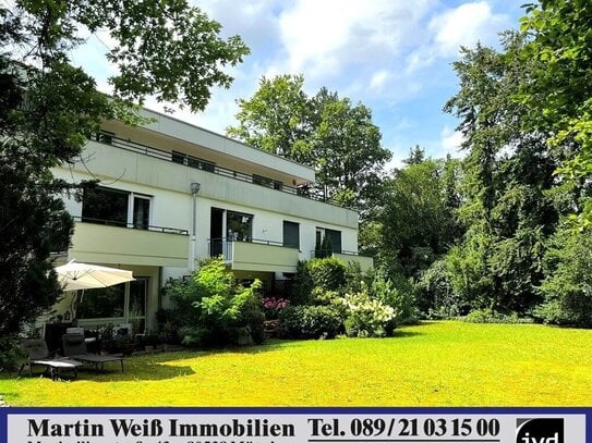 Sonnige 3-Zimmer-Penthouse-Wohnung mit großzügiger Dachterrasse in Obermenzing