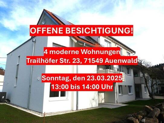 Klasse Wohnung mit Terrasse und Gartenanteil!