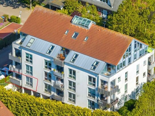 Gepflegte, helle 2-Zimmer mit Balkon zum Wohlfühlen