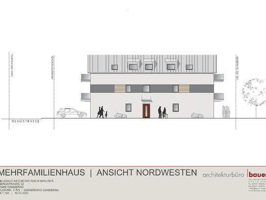 Neubau! 6 Eigentumswohnungen in Chamerau-Nähe Ortszentrum