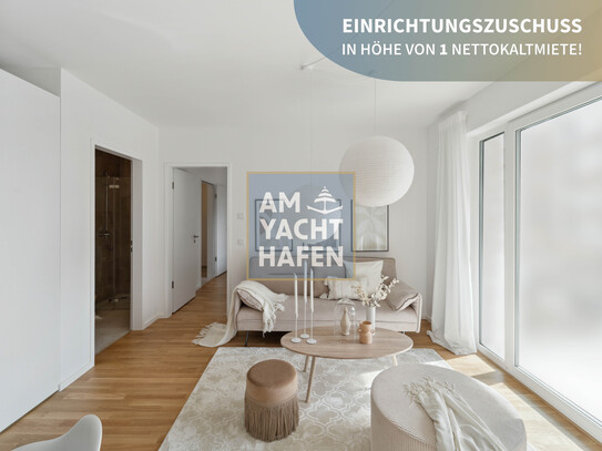 NEU: lichtdurchflutete 3-Zimmer-Wohnung mit EBK und Balkon