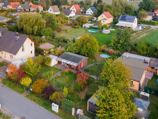 Grundstück in Panketal OT Schwanebeck - Für Ihre frei geplante Doppelhaushälfte am Feld!