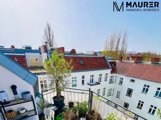 Außergewöhnliches Dachgeschoss-Apartment mit Süd-West-Terrasse nahe Ku'Damm | Berlin-Wilmersdorf