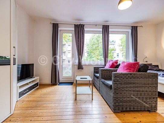 Ruhiges Single-Apartment mit kleinem Balkon in schöner Lage in Hamburg-Eimsbüttel