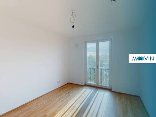 1-Zimmer-Neubauwohnung mit EBK, BALKON und ALL-IN-MIETE im Berliner Stadtquartier SÜDKREUZ