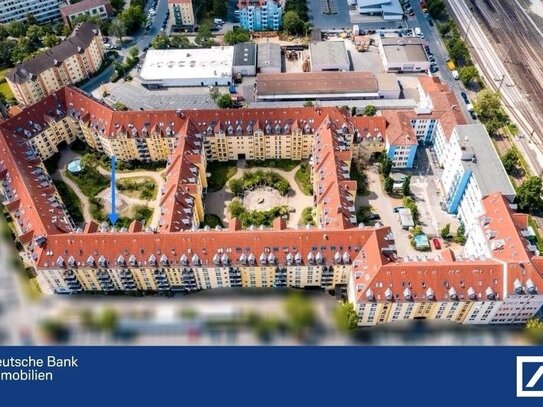 Attraktives Anlageobjekt Bruttoren. 4,59% ! - Vermietetes Apartment im Herzen der Südstadt von Fürth