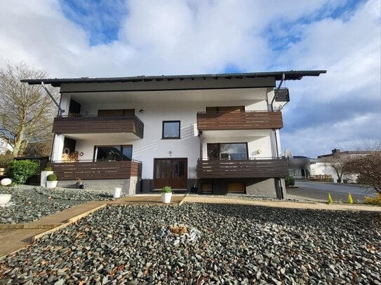 Erdgeschosswohnung mit Weitblick in Winterberg