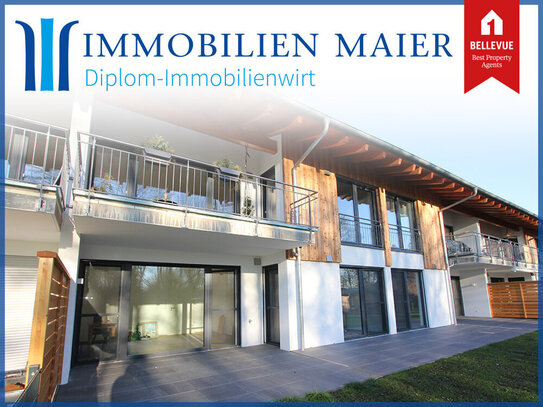 DIPLOM-Immowirt MAIER !! KURPARK UND GOLFPLATZ als Nachbar !! große Wohnung mit Gartenanteil !!