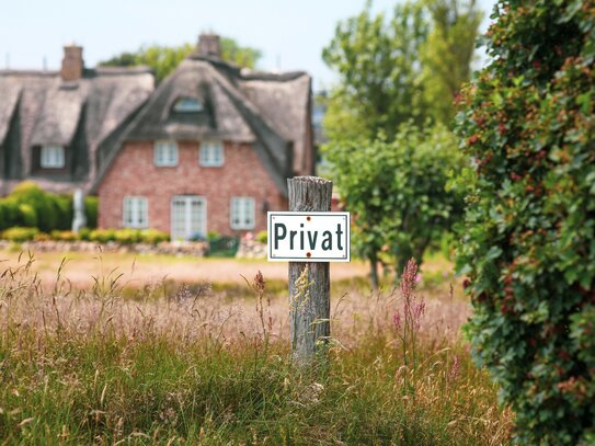 Sylt Refugium - Freistehendes Einfamilienhaus mit Süd-Ausrichtung und freiem Blick - in Planung