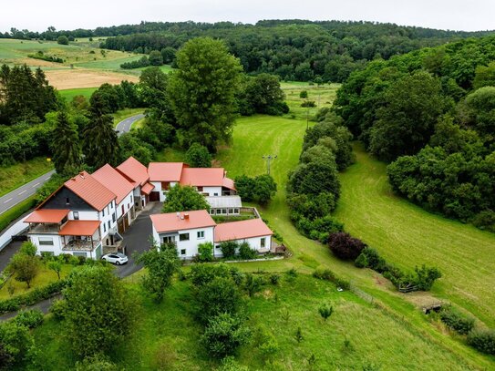 2 Häuser für 2 Familien - Herrlich gepflegtes Landhausensemble in Alleinlage- Bad Camberg / Limburg