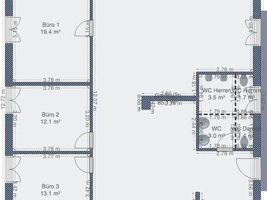 VB3737VH Büroetage in einem modernen Gewerbeanwesen / nördliche Stadtgrenze von Regensburg