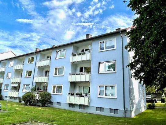 Helle 3-Zimmer-Wohnung im Erdgeschoss mit Balkon in toller Lage