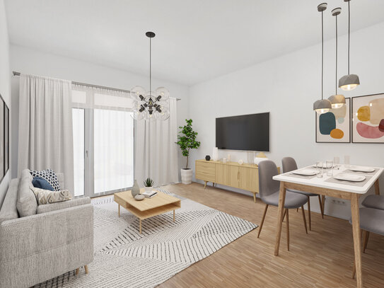 Ansprechende 3-Zimmer-Wohnung im neuen Quartier