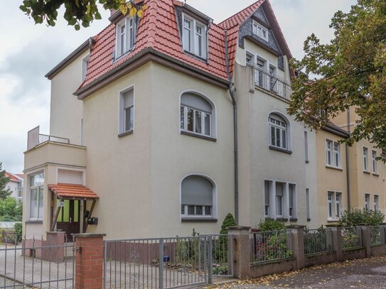 Villa in der Stadt Quedlinburg mit schönem Garten