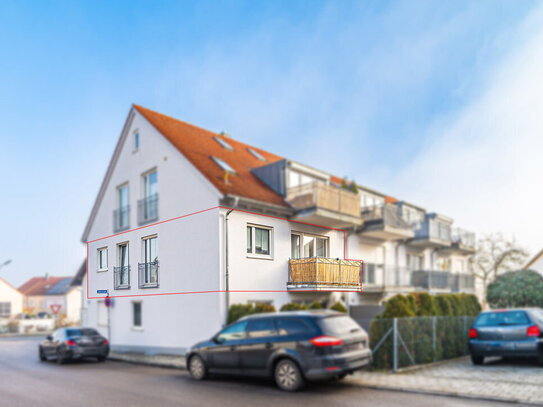 Provisionsfrei! Tolle 3-Zimmer-Wohnung mit Balkon und TG-Stellplatz in Ingolstadt Oberhaunstadt