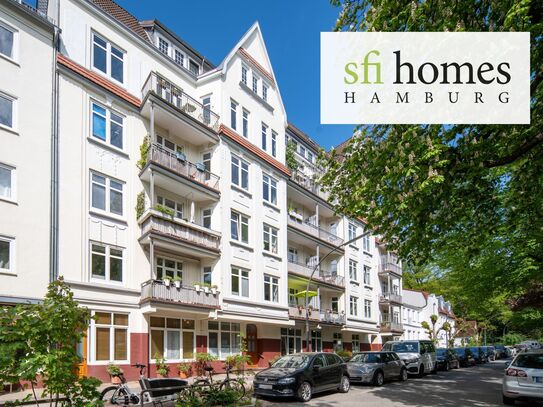 RESERVIERT! Stadtpark und Alsternähe - Wohnung mit Garten und Terrasse