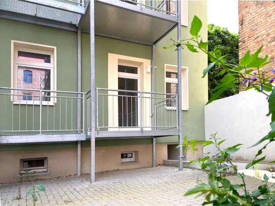 Moderne 2-Raumwohnung mit tollem Bad, Balkon und Fußbodenheizung