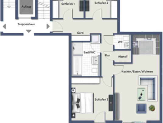 WOHNEN UND WOHLFÜHLEN "STADTPARK LIVING", Neubau! Lifestyle-Wohnen zwischen Stadtpark und Maxtor