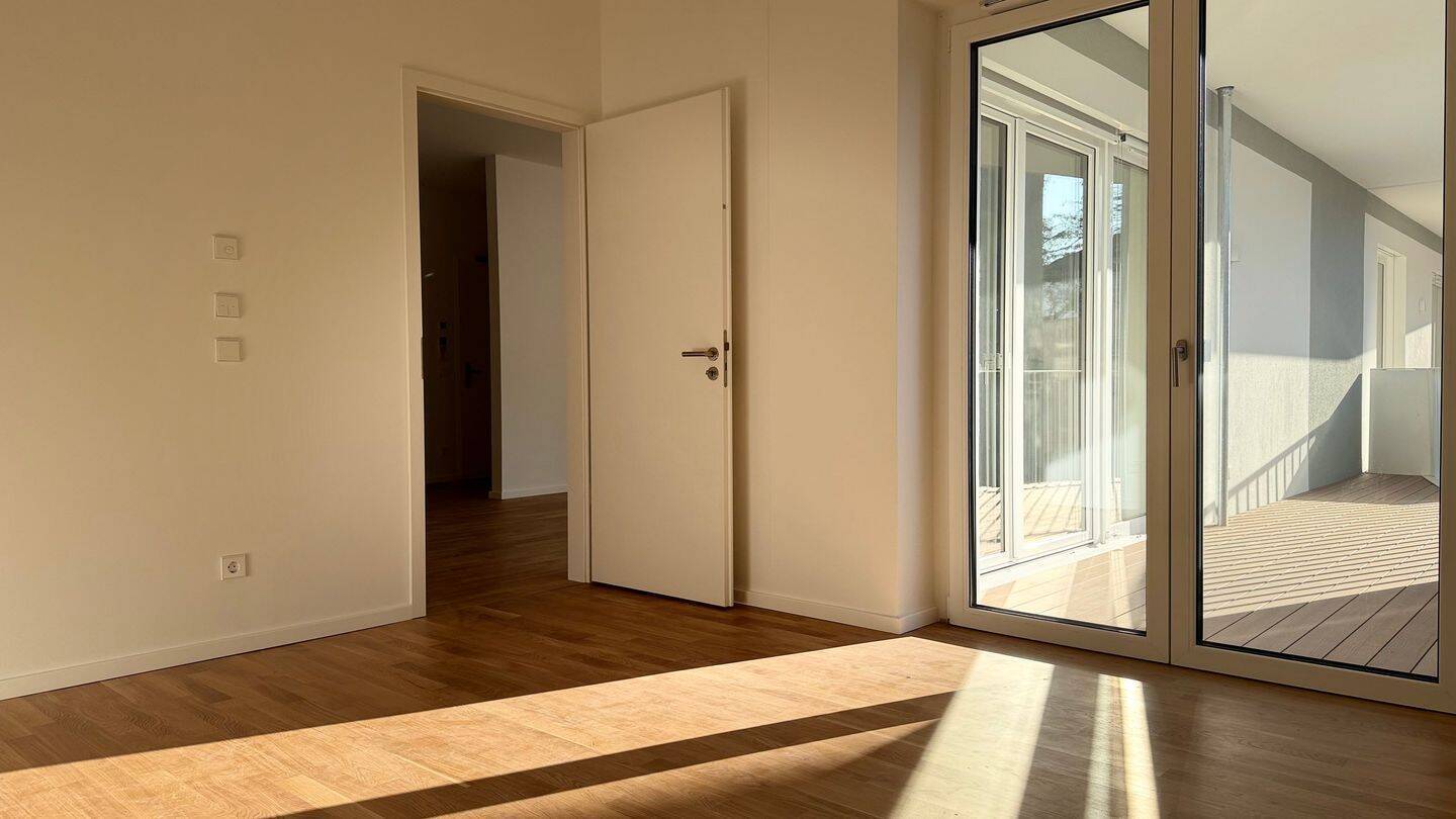 Neubau & Erstbezug: helle und moderne 2-Zimmerwohnung mit Südwestbalkon und neuer Einbauküche - Photo 1