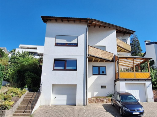 3 Familienhaus in ruhiger Hanglage mit großem Garten & Fernblick in die Rheinebene