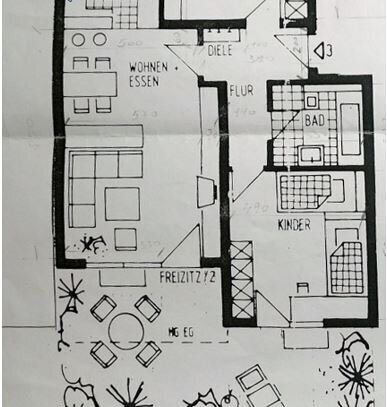 Wohnung zu vermieten l Erligheim l Privat l EG l Terrasse l Garten l Garage