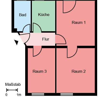 3-Zimmer-Wohnung in Plettenberg Eschen