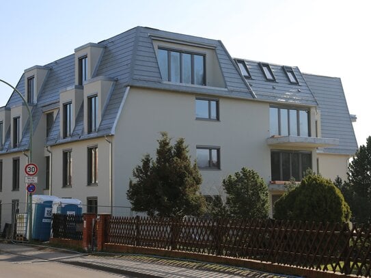 große süd-westlich ausgerichtete Terrasse, moderne 4-Zimmerwohnung mit Garten, Erstbezug zum 01.12.2024