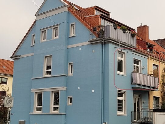 Peterswerder - schöne 2,5 Zimmerwohnung mit Balkon