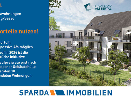 2-Zimmer-Wohnung mit Süd-Balkon - Ihr Invest in "Stadt.Land.Alstertal"