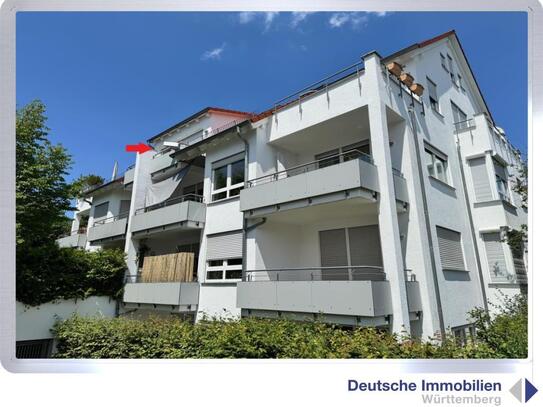 3,5-Zimmer-DG-Maisonette-Wohnung mit Balkon in Stuttgart-Feuerbach