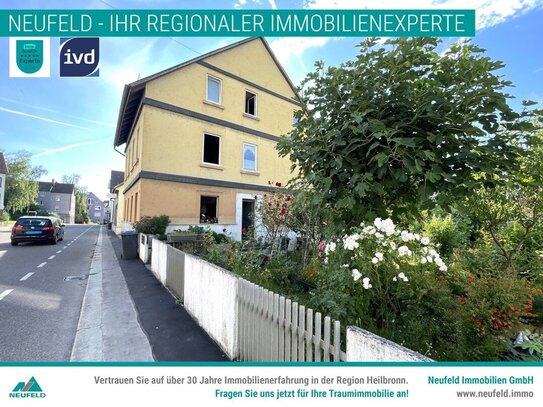 3-Familien-Haus am Neckar mit Potential für Mehr