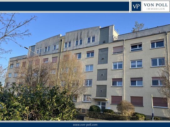 Aparte 3 Zimmerwohnung mit Balkon und Blick ins Grüne - Garage