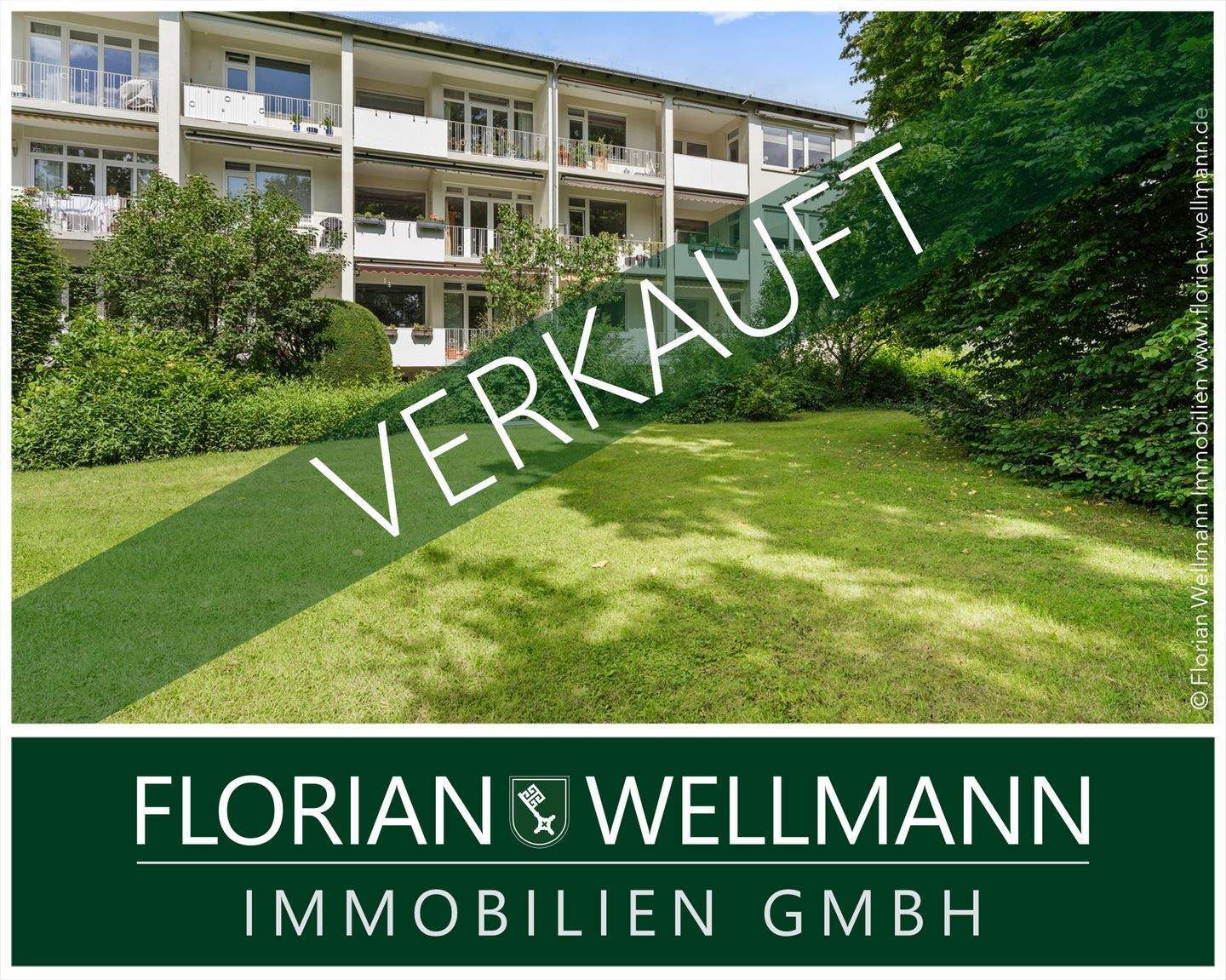 Bremen - Schwachhausen | Lichtdurchflutete Dreizimmerwohnung mit Balkon und Blick ins Grüne in ruhiger Wohnlage