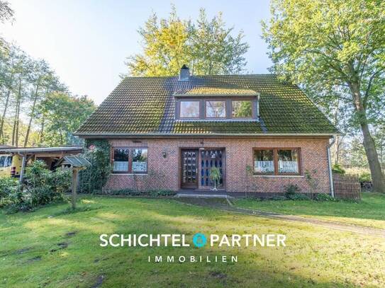 Giehlermoor | Traumhaftes Einfamilienhaus mit Einliegerwohnung & viel Grund